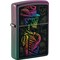 Zippo 2022N Zippo Supplement, Rainbow Skull, Iridescent ZIP-48192 - alternate 4